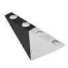 AC85 265V 5W LED Wall Light Triangle Sconce Lamp for Home Bedroom Bar Cafe Cold White
