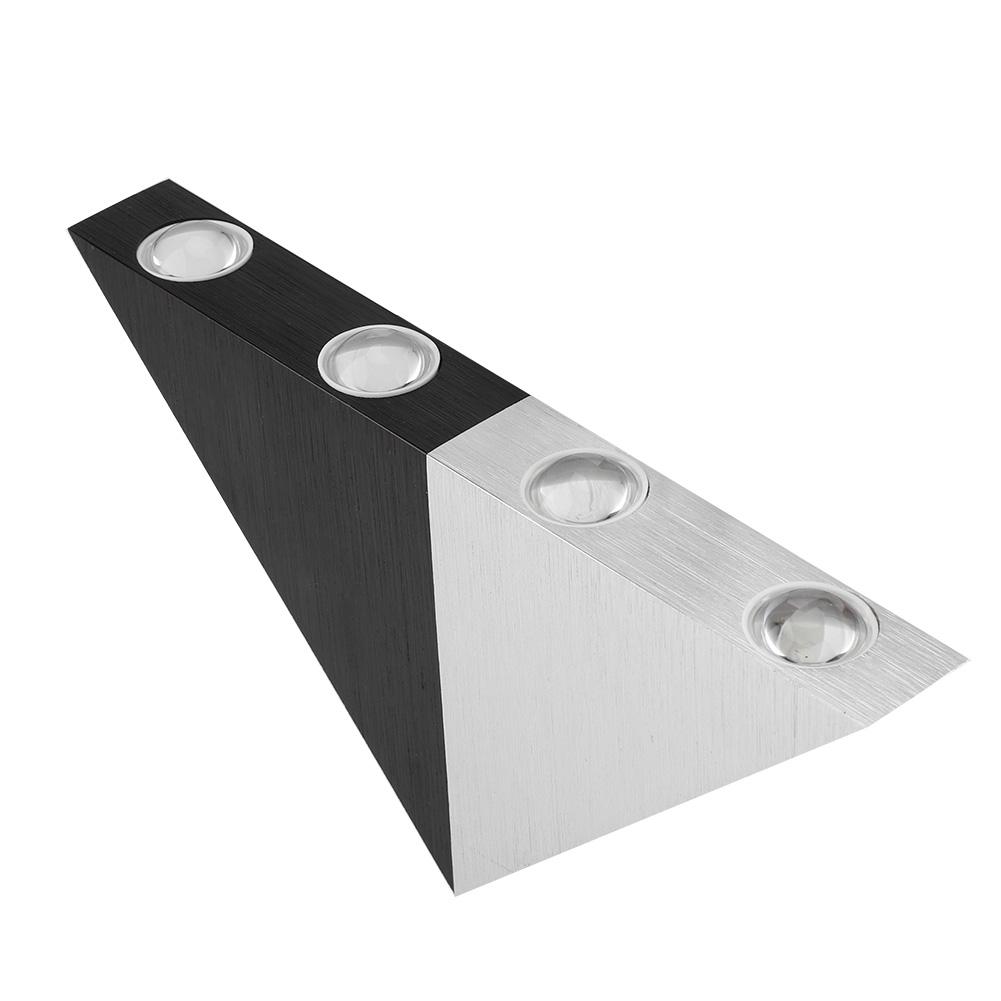AC85 265V 5W LED Wandleuchte Dreieck Wandleuchte Lampe für Zuhause Schlafzimmer Bar Café Kaltweiß