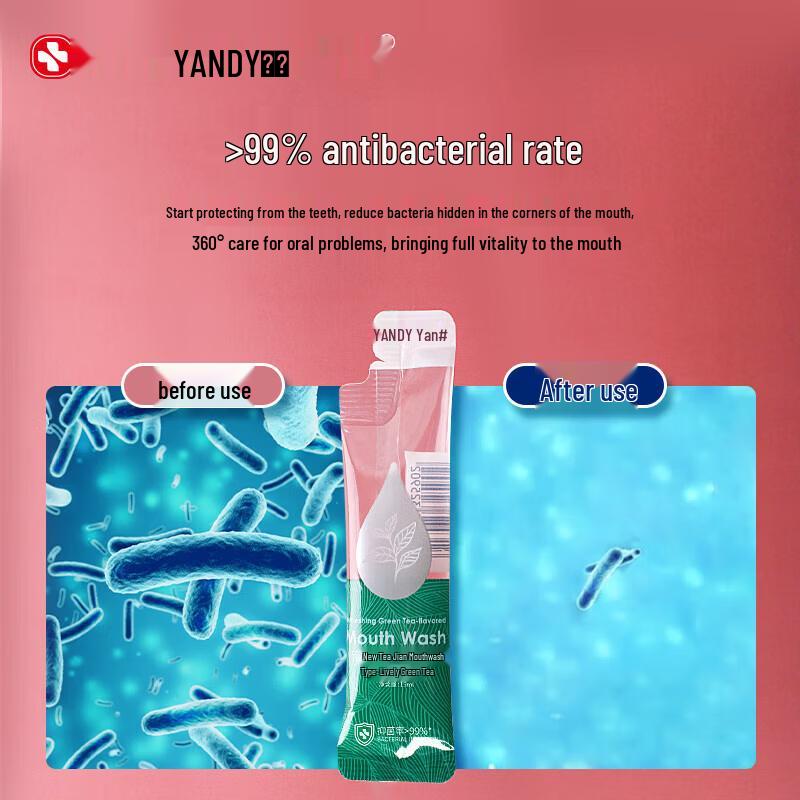 YANDY Tea Flavor Mouthwash