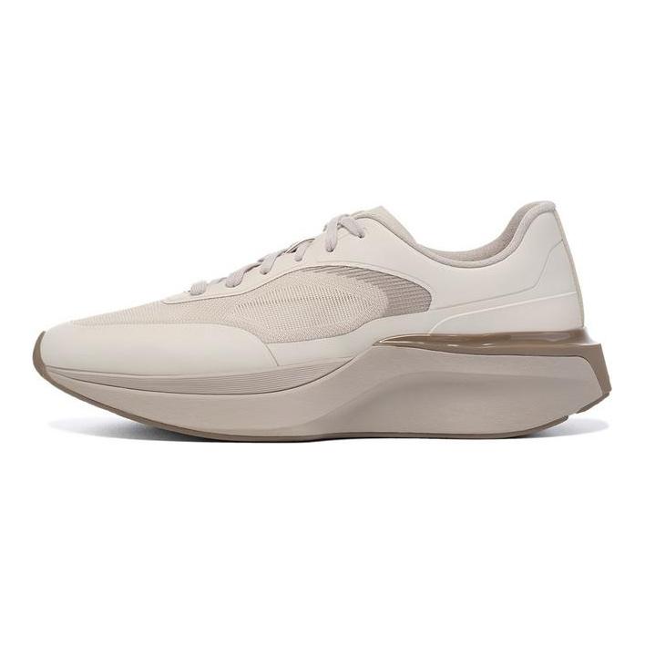 Li-Ning 1990 Classic Series Xuanji Sports Comfortable Lifestyle Shoes Women Shoes Oatmeal-Gray ALFU034-2