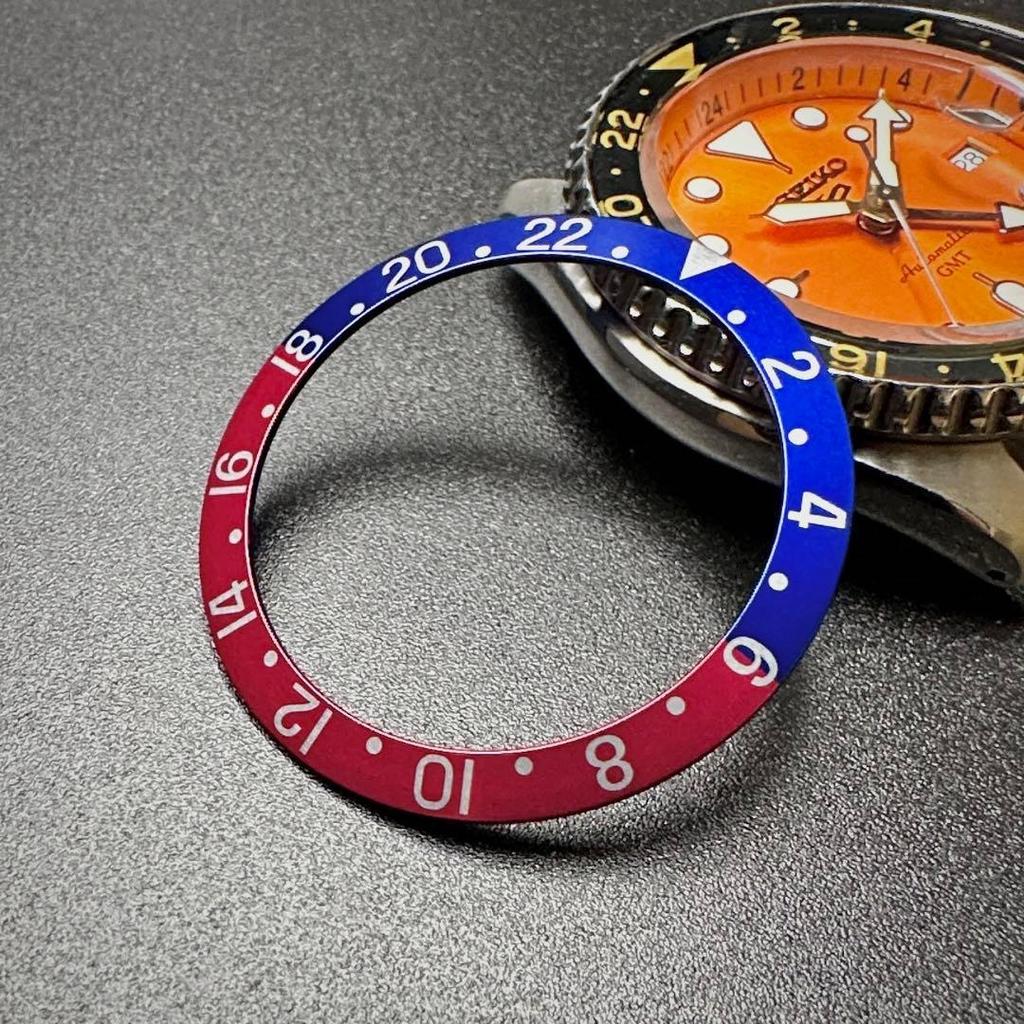 Used 4R34-00A0 Pepsi Aluminum Slope Bezel Blue for SSK SBSC Etc.
