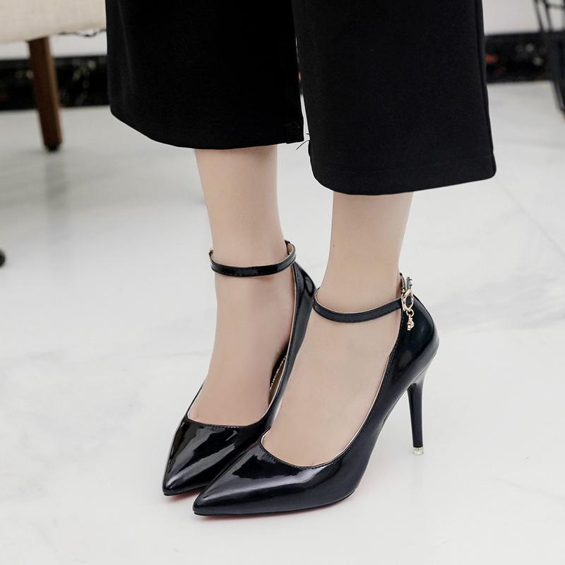 2025 New Fashion High Heels Women Shoes Thin Stiletto Banquet Wedding Shoes Sexy Pointed Toe Ladies Party Shoes