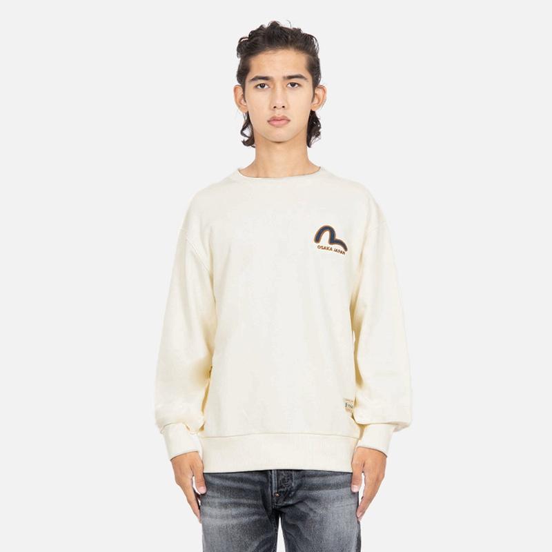 EVISU Sweatshirts Men's Crew Neck Moderate Regular 2EAHTM2SW320RXCT
