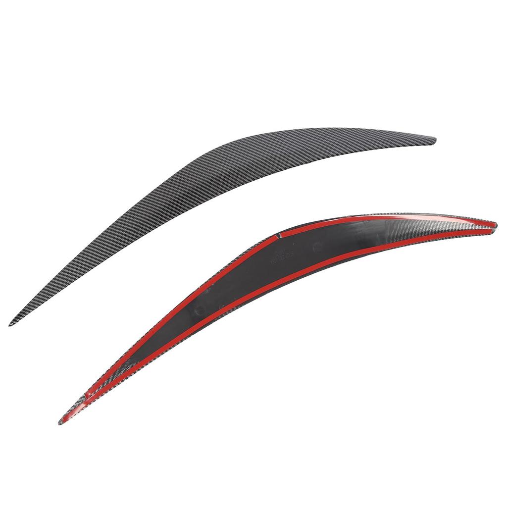 Headlight Eyebrow Covers Lightweight Front Eyelids for Q50 2014-2023 (Carbon Fiber Style)