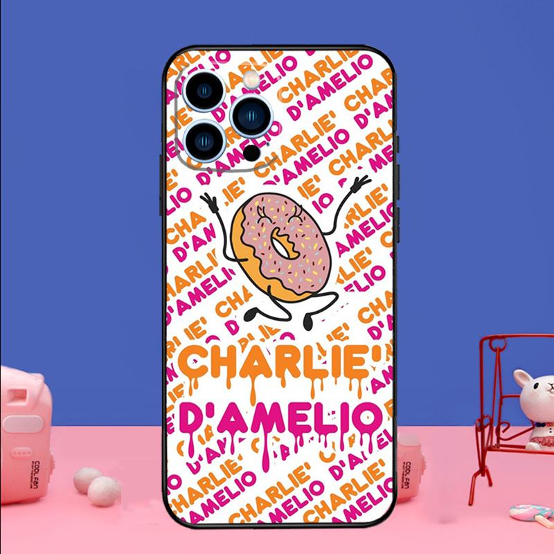Charli D'Amelio Phone Case For iPhone 17 16 15 13 11 12 14 Pro Max mini 15 16 Plus 16e 17 Air Bumper Cover