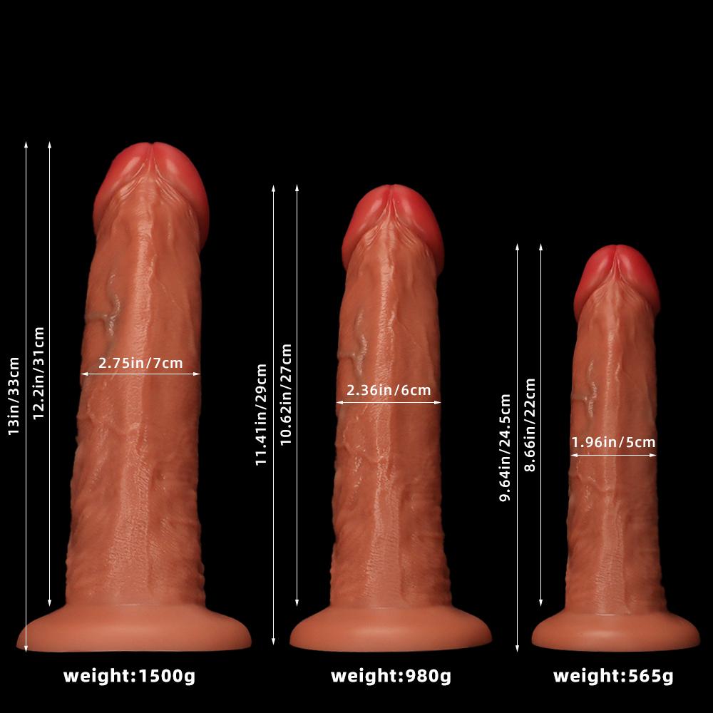 Large Liquid Silicone Dildo Simulated Penis Butt Plug Fisting Sex Toy Strap on Cock Big Dick Realistic Cock