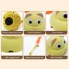 Interactive Pet Toy with Automatic Sensor Realistic Sound Extended Tail Moving Toy Tear-Resistant Squeaky Toys for Cats Dogs