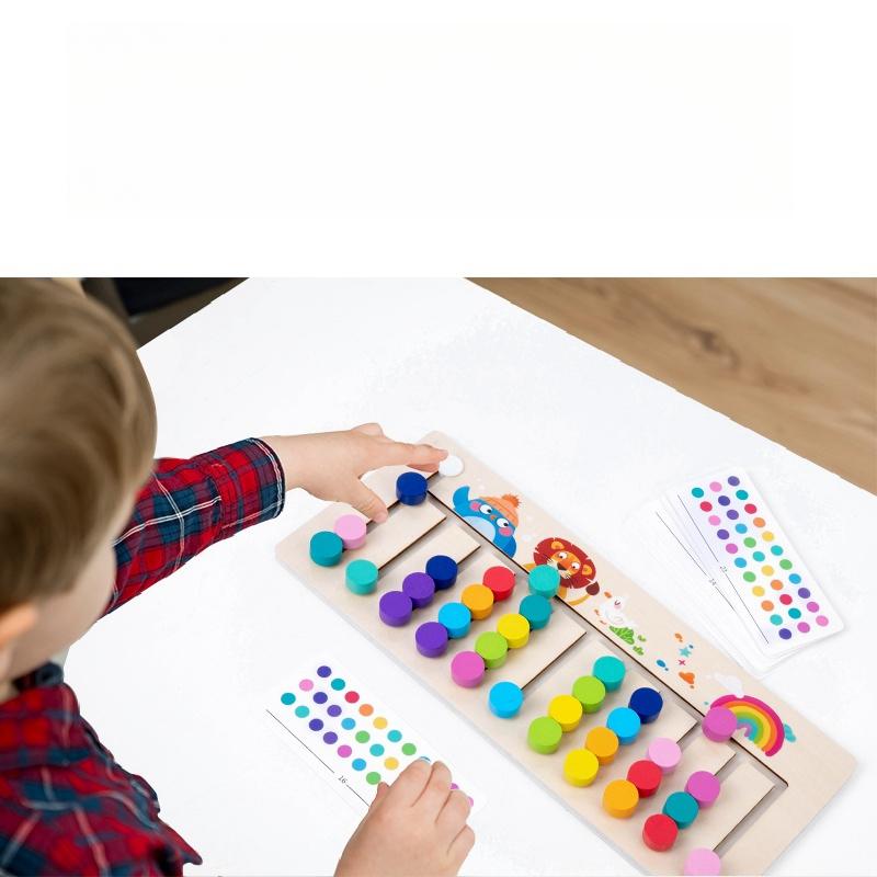 Multi Color Mobile Game Chess Vs Montessori Logical Thinking Training for Children's Puzzle Tabletop Toys