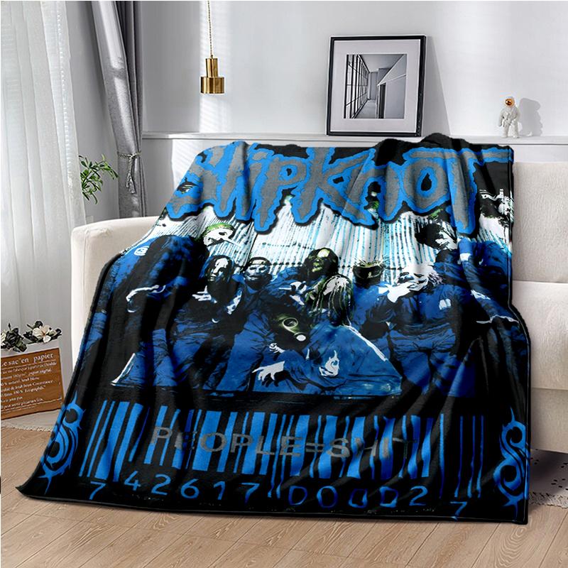Coperta con Motivo Heavy Metal per Bambini Divano Letto Casa Viaggio Picnic Escursionismo Coperta Super Morbida in Flanella Regalo di Compleanno