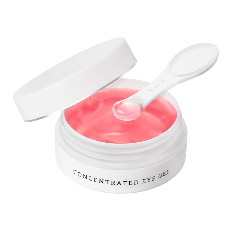 RMK Concentrated Eye Gel (20g / Rosehip Tea Scent) Intensive Under-Eye Moisturizer with Spatula