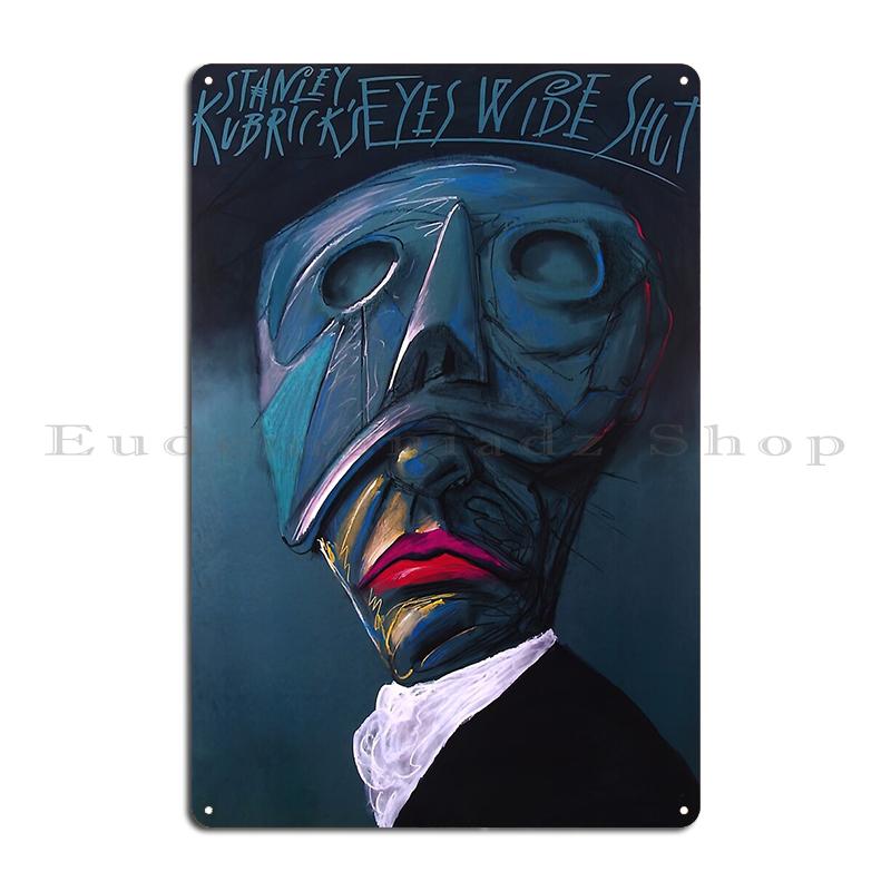 

Eyes Wide Shut Alternative Movie Poster Fidelio At the End of the Rainbow Metal Cinema Printed Wall Mural Tin Sign Poster 20x30cm
