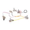 Electric Guitar Wiring Harness Kit 3 Way Toggle Switch 500K Pots Guitar Prewired Wire Harness for LP Guitars