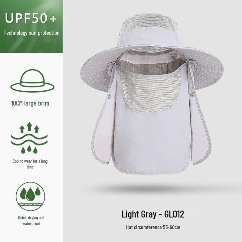 Senwai Outdoor Sun Protection Hat with Face Mask