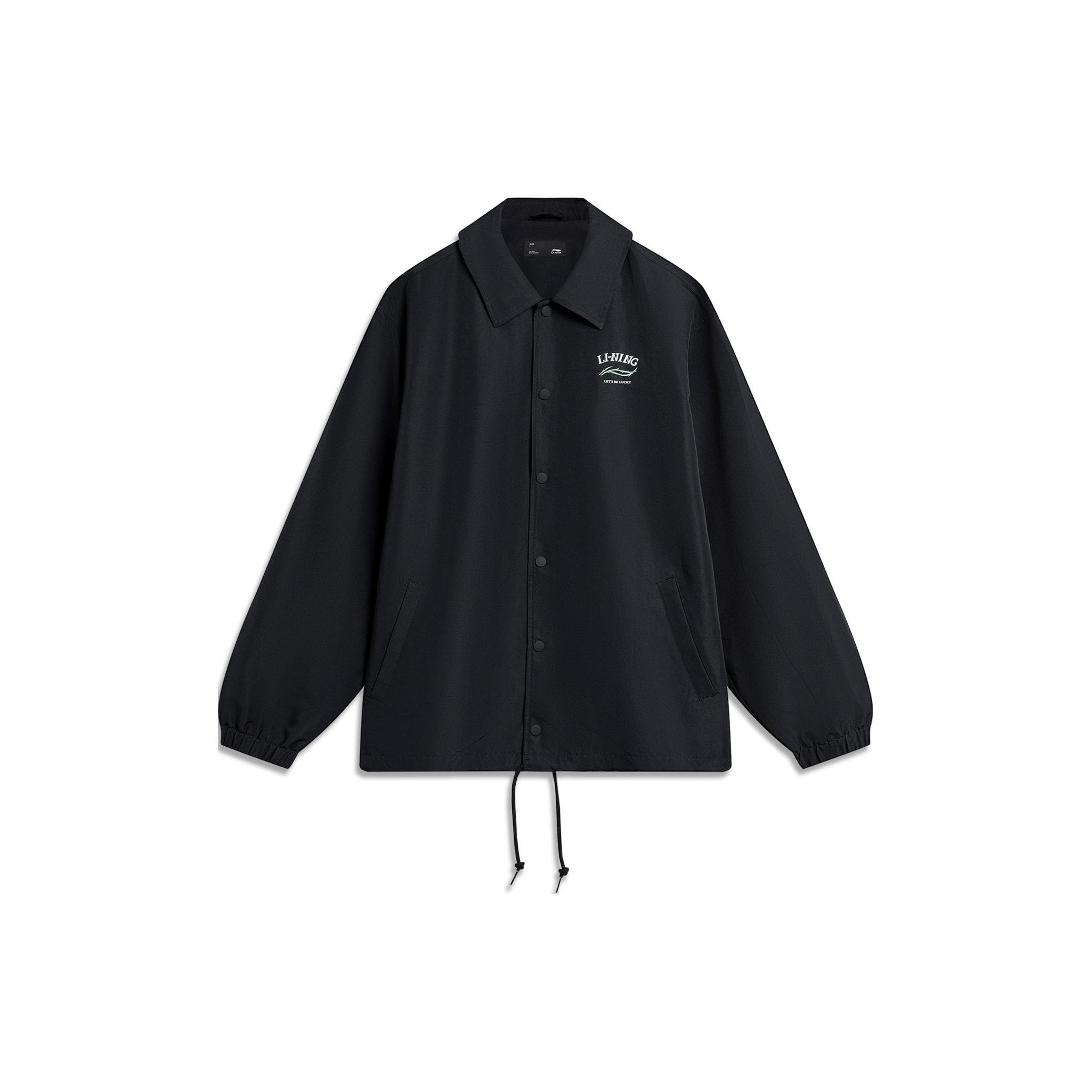 Li-Ning Graphic Coach Jacket Black Men s AFDU365-2 L