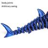 3D Printed Shark, Skeleton Model Jointed Full Movable Birthday Gift Realistic Animals Decorative Desktop