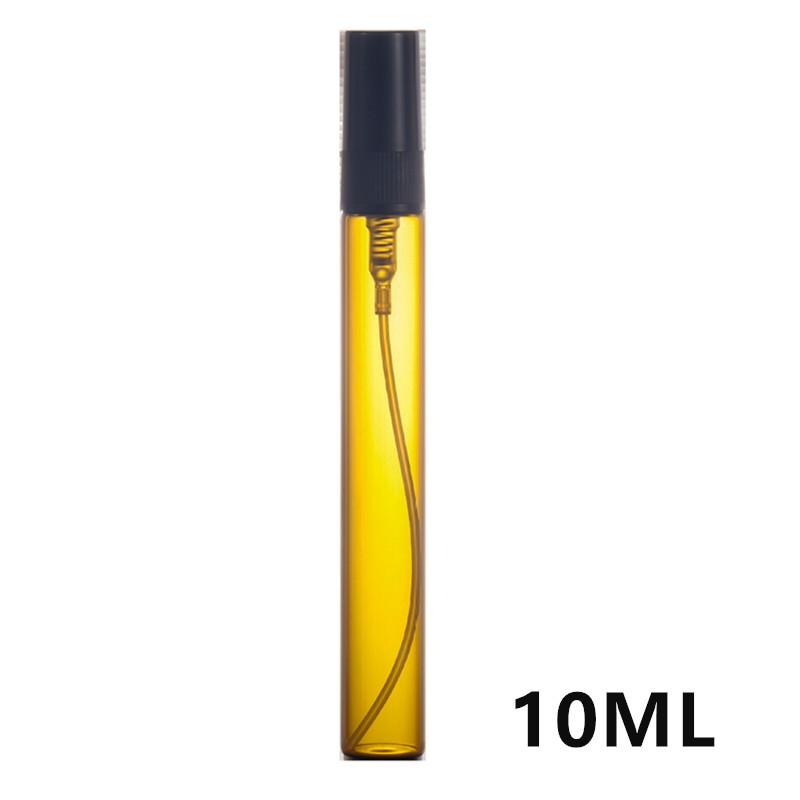 10/50PCS 2ML 3ML 5ML 10ML Amber High Quality Glass Bottle Essential Oil Bottle Ultra Fine Mist Spray Bottle Mini Perfume Bottle