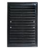 Diagonales Kunststoffgitter 14*21cm Schwarz - Kra 14*21 Sc
