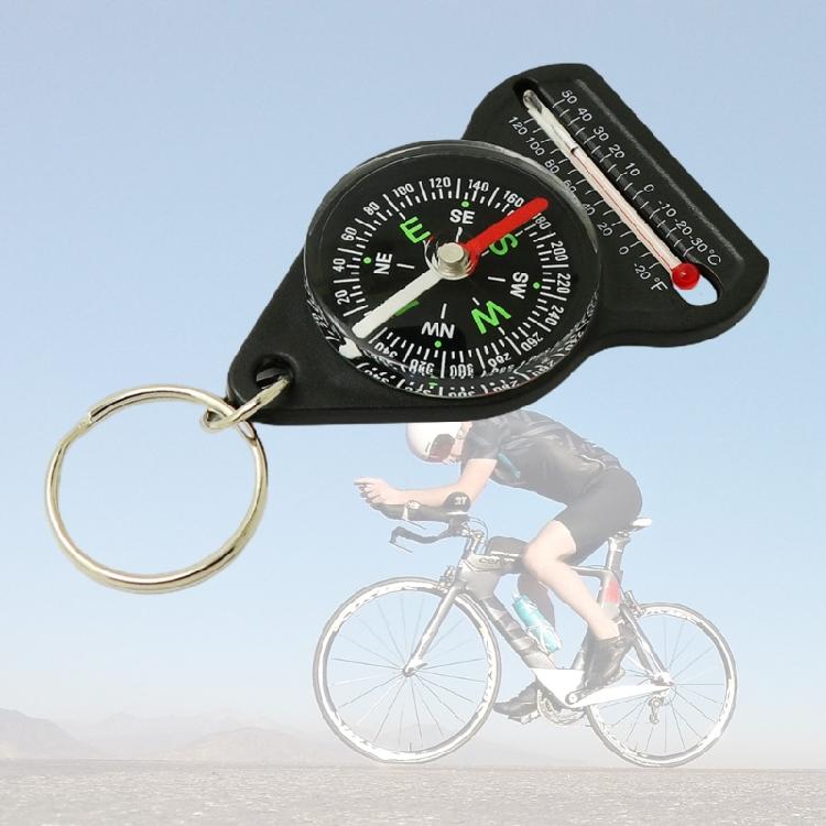 2 in Compassing Thermometer for Travel Exploration Accurate Directional Guidance