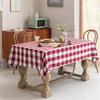 Plaid Table Cloth Modern Rectangle Table Cover Blue&White Tablecloth Home Kitchen Decoration For Party Mantel Mesa Home Decor