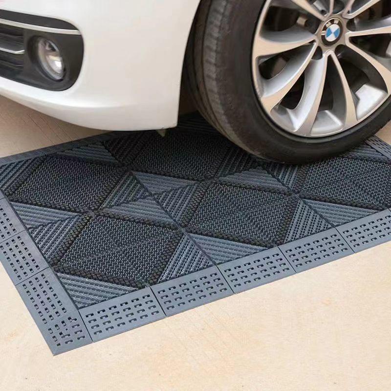 Interlocking Non-Slip Outdoor Entrance Mat for Commercial Use