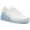 Anta Life Collection Slip Resistant Abrasion Resistant Low Top Skateboard Shoes Women's White Lake Blue 122038042-2