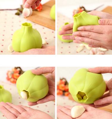 Profession Silicone Garlic Kitchen Diningroom Grater Peeler Tool Gadgets