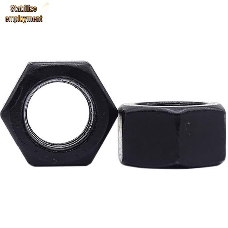 Wengong 8.8 Grade Black Carbon Steel Hex Nuts