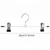 10/20PCS Non-Slip Metal Trousers Clip Adjustable Hangers Clothes Home Storage Rack Suitable for Pants Skirt Hanging Supplies ZYF