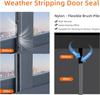 3/2/1Pcs 5M Self-Adhesive Soundproofing Weather Stripping Window Brush Seal Strip Noise Blocker for Windows and Doors Frame Wind