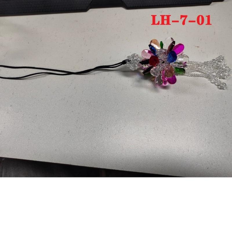 

1 Pair Car Rearview Mirror Pendant Interior Decoration Ornaments Tassel Craft Crystal Pendant plastic box