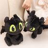 Night Fury Toothless Plush Toy Black Little Dragon Stuffed Doll Cartoon Toys How To Train Your Dragon Kids Toys Decor Toys