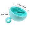 Silicone Makeup Brush Cleaner Brush Scrubber Bowl Portable Washing Tool Cosmetic Brush Cleaner