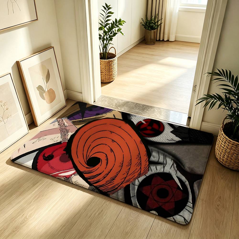 Anme Cool-N-naruto-S Carpet Bathroom Anti-slip Mat Door Mat Home Decoration Mat Entrance Door Mat Scratch-resistant Door Mat