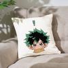 Anime Cute Iizuku MidoriyaS Customizable Square Pillowcases Stylish And Soft Perfect For Beds Cars And Sofas