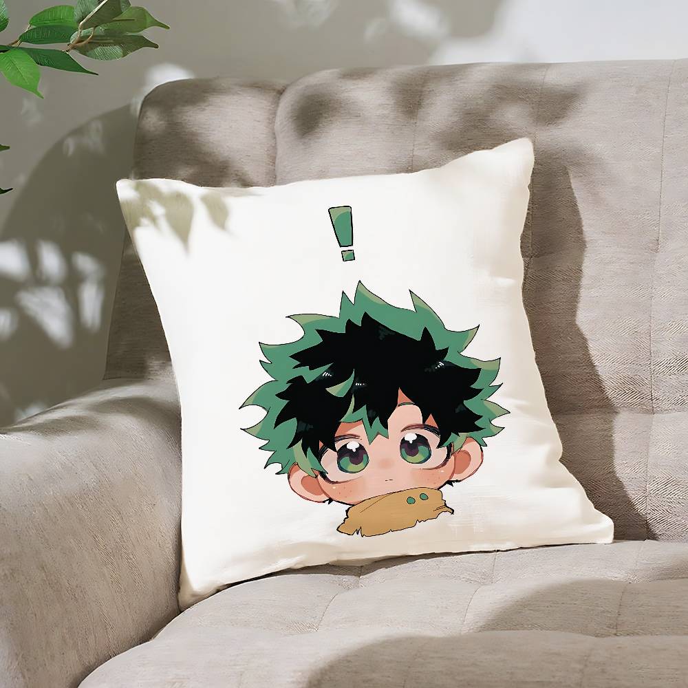 Anime Cute Iizuku MidoriyaS Customizable Square Pillowcases Stylish And Soft Perfect For Beds Cars And Sofas