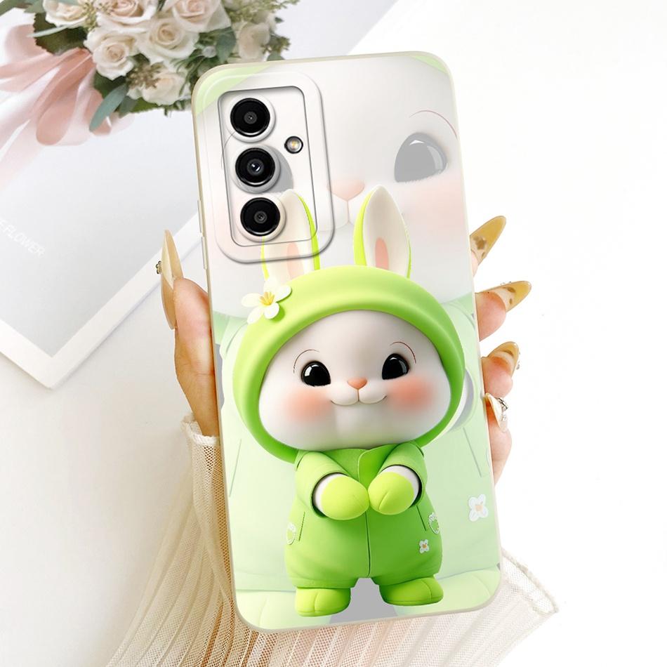 For Samsung Galaxy A05s A05 Cute Cat Flower Cartoon Phone Case For Samsung A05 A 05 05S A05S Shockproof Soft Silicone Cases