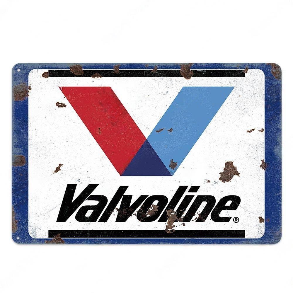 Engine Oil Vintage Tin Signs Poster Metal Sign Decorative Plaque for Garage Gas Station Man Cave Club Bar Home Room Wall Decor