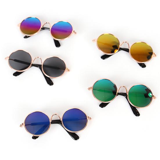 Pet Glasses Mini Clear AC Fashion Cat Sunglasses for Taking Photos