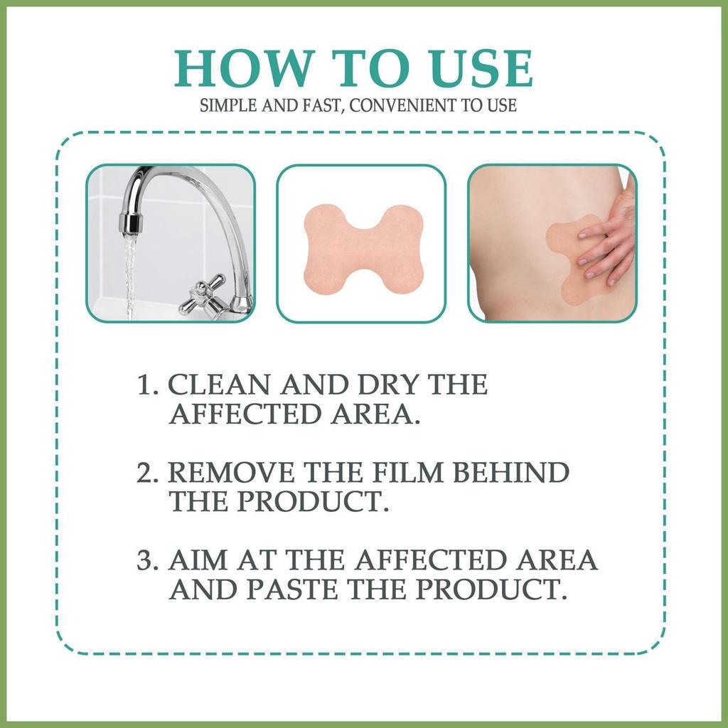 Anti Low Back Pain Relief Patch Plaster Joint Neck Shoulder Foot Aches Breathable Moisture Backaches