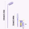 Durable Adjustable Dust Duster Electrostatic Adsorption Extra Long Cabinet Cleaning Gap Duster Foldable Feather Duster Household