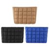 Quilted Makeup Bag Puffy Makeup Organizer Storage Bag with Zipper Cosmetic Organizer Case Solid Color Cosmetic Bag for Women