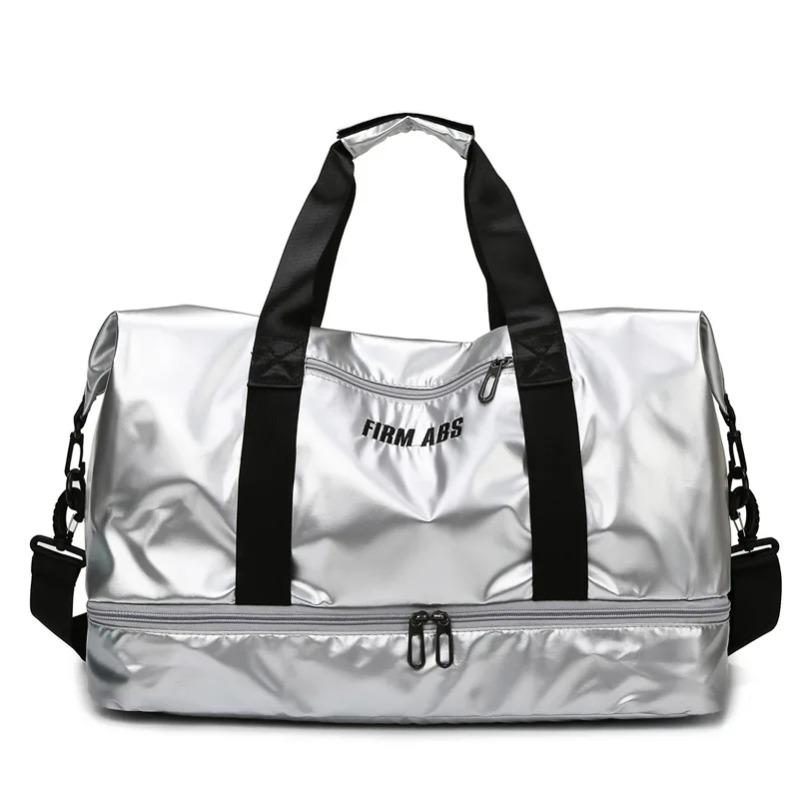 Travel Luggage Bag Gym Bags Waterproof Nylon Sports Handbags Women Yoga Swimming Dry Wet