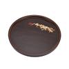Bamboos Snack Tray Smooth  Surface Serving Plate Tea Coaster Tray  Fruit Dessert Display