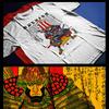 Samurai T-Shirt Deadly Warrior with Sword Bushido Code Japanese Shogun Tee