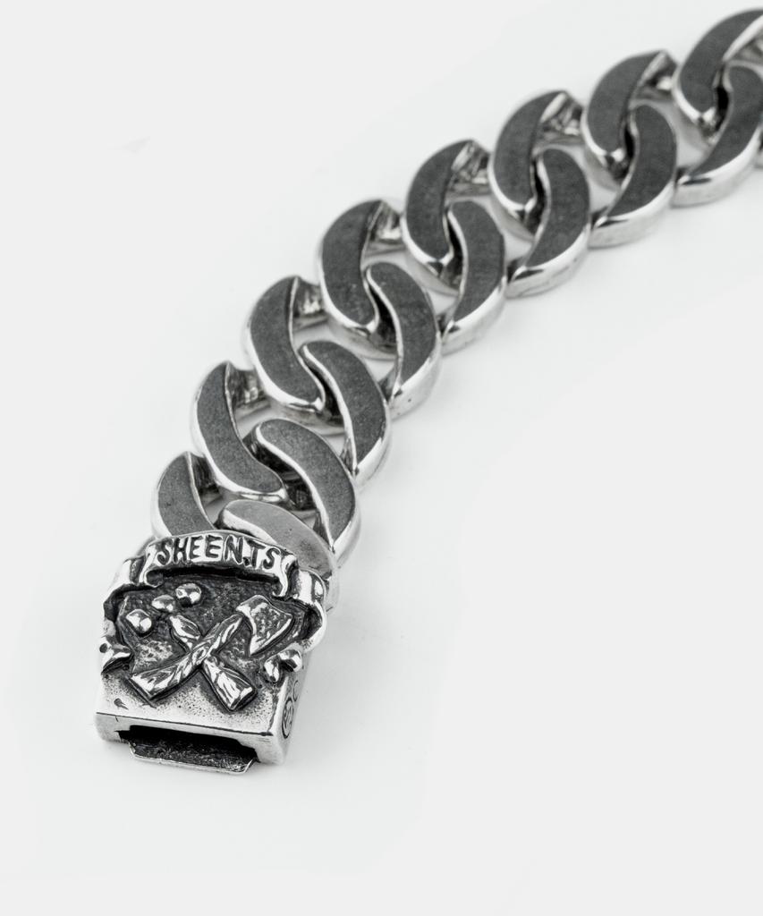 Sheen666 566 Chain Silver Bracelet