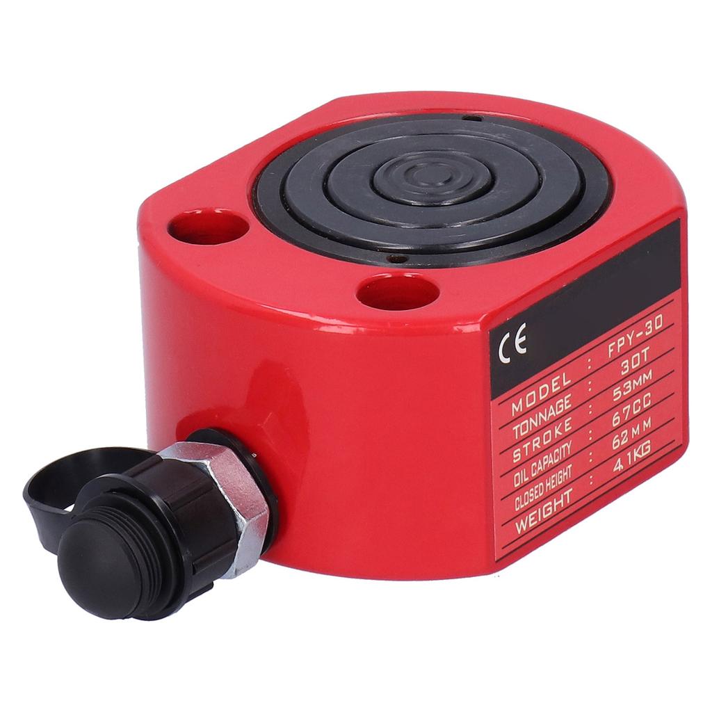 Cilindru hidraulic de tip subțire 30T cu orificiu gol separat, consumabile industriale FPY?30