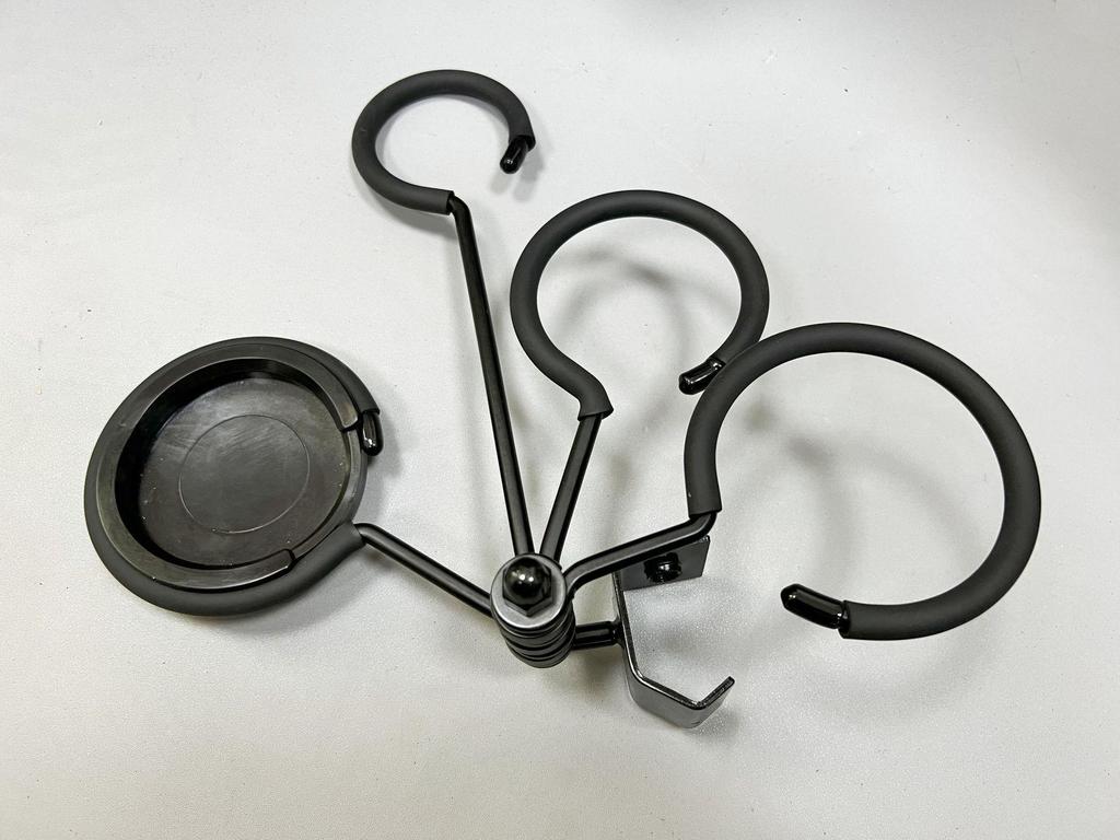 Rotatable Mute Stand Tray for Trumpet, Piccolo, French Horn, and Wind Instruments