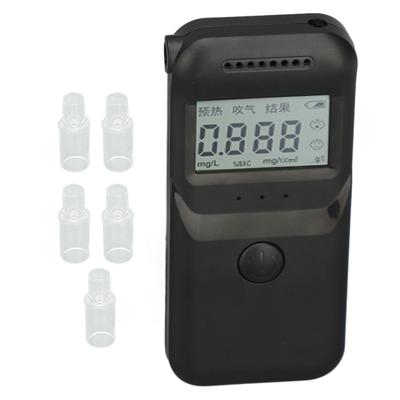 Digitaler Alkoholtester Tragbarer Atemalkoholtester LCD-Anzeige Hohe Genauigkeit Alkoholtester 4