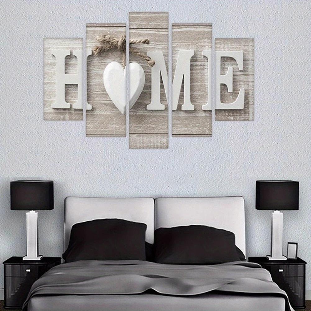 Simple And Stylish Poster, Family Letter Printing, Suitable For Home Decoration, Room Decoration, Bathroom Deco,No Frame