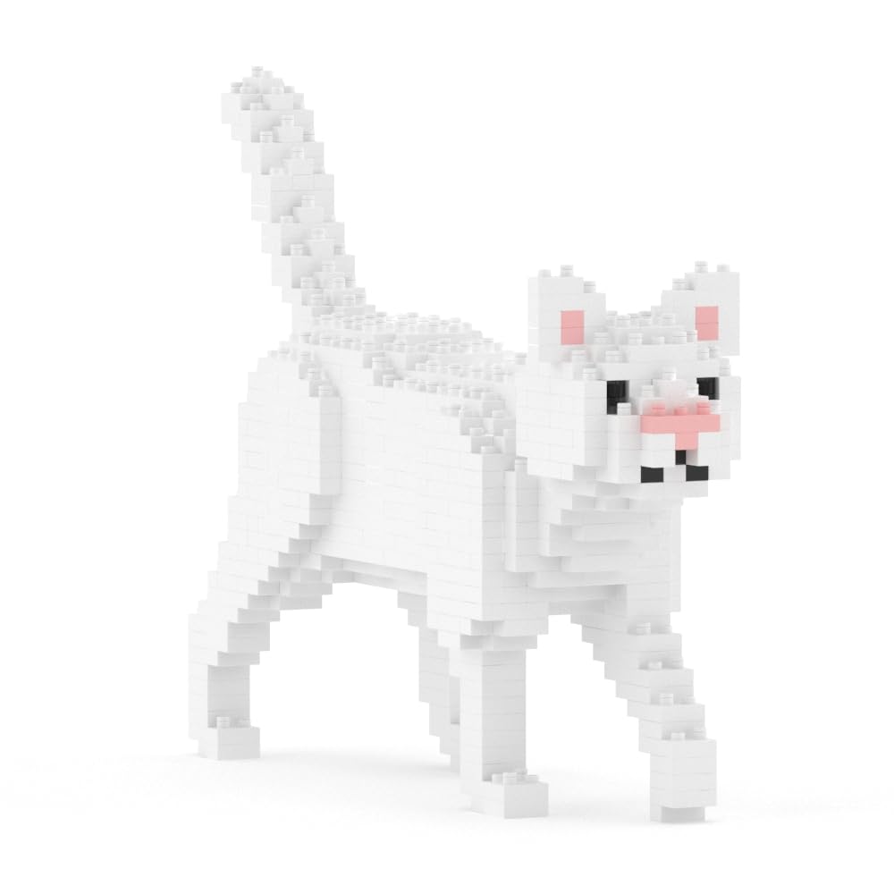 JEKCA Jekka Block White Cat 01S ST19CM06 (Mini)
